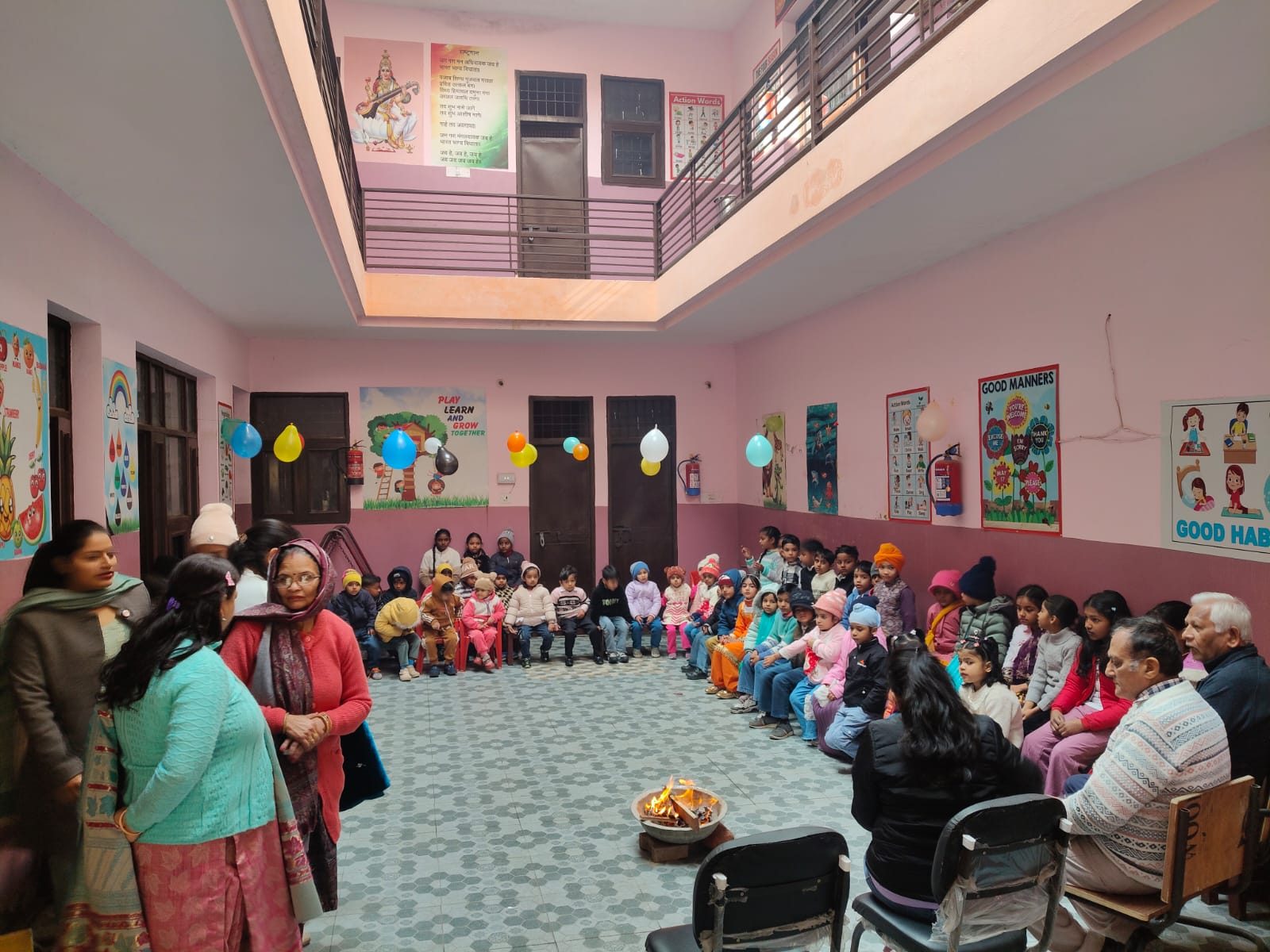 Children enjoying the celebration