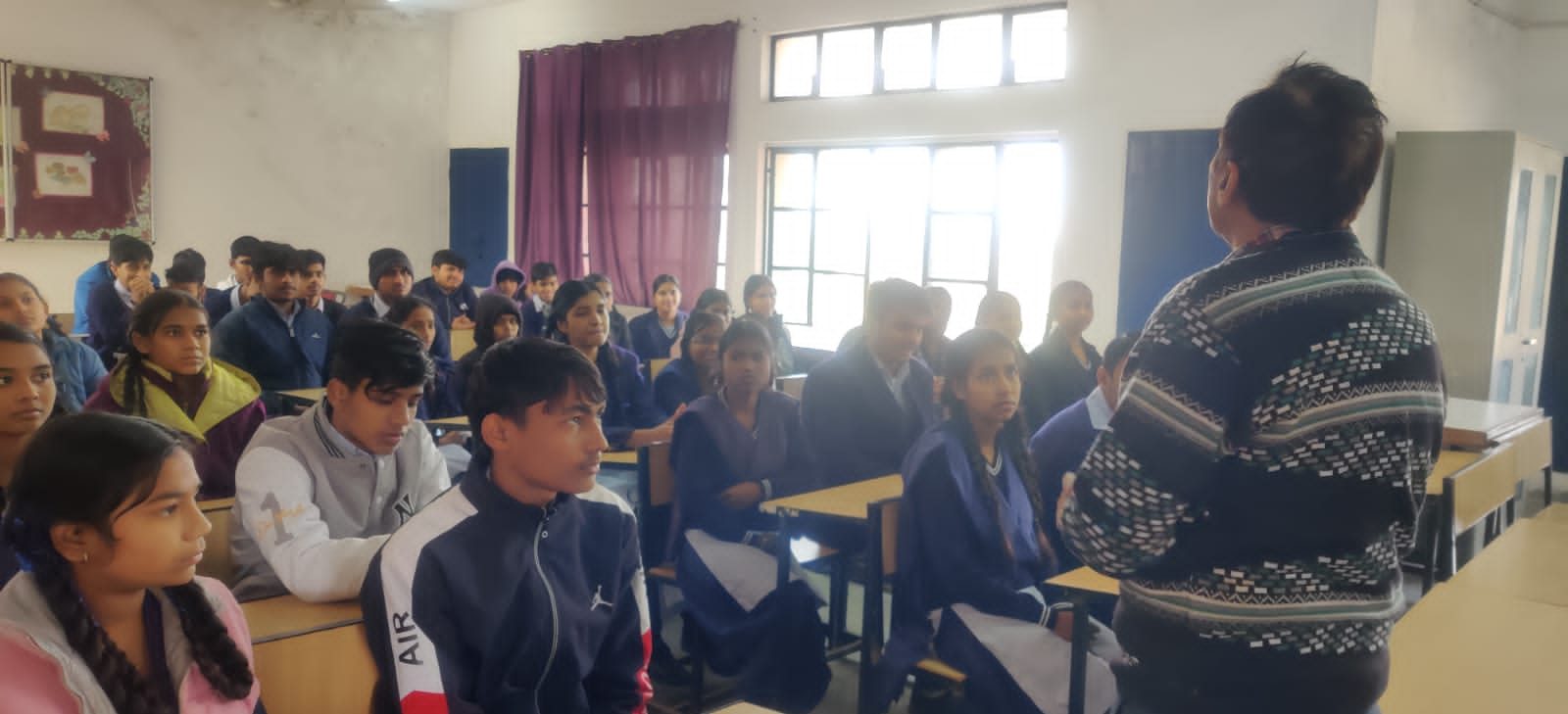 School Essentials Distributed & Students Motivated