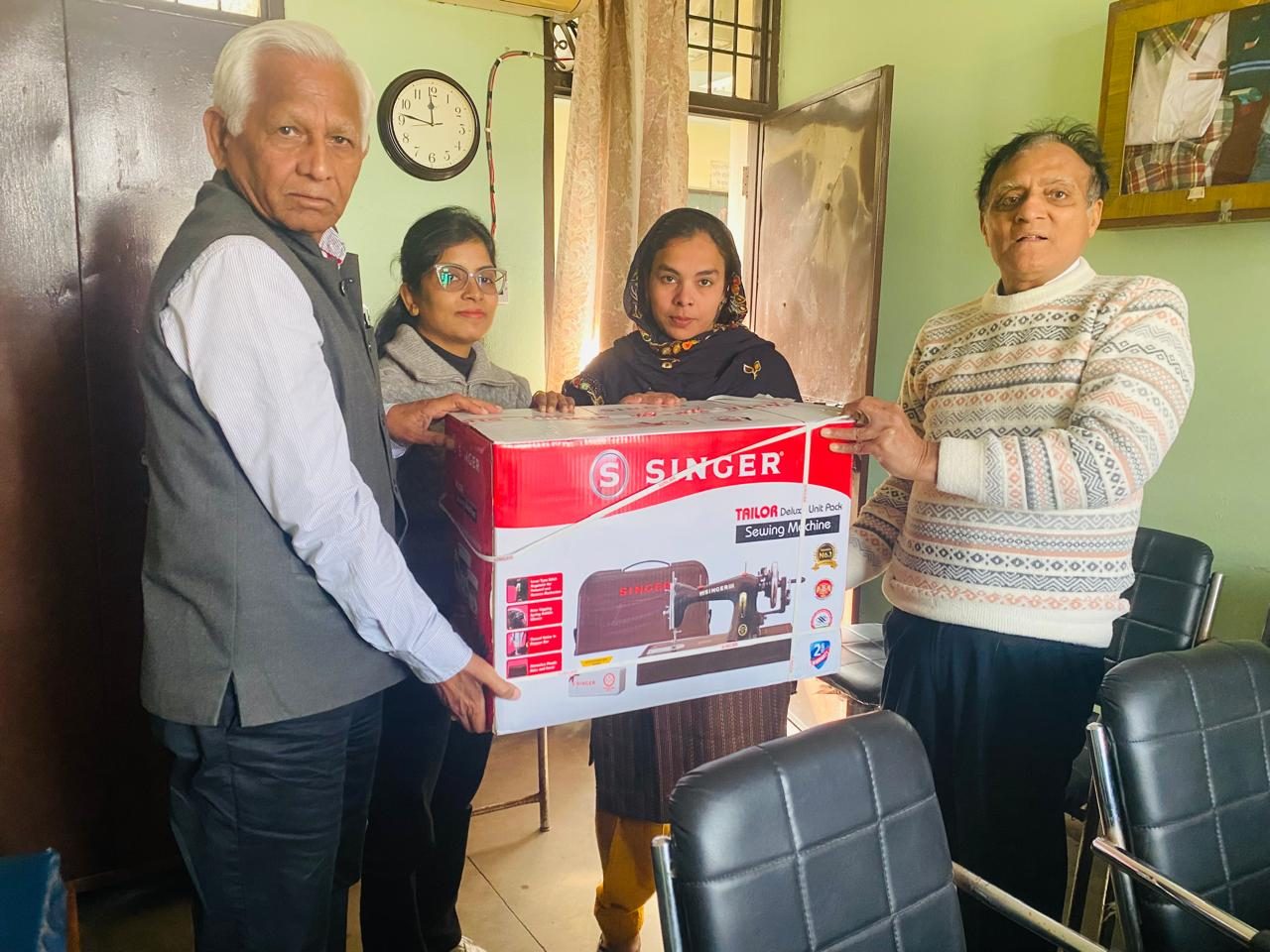 Sewing Machine Distribution — Women Empowerment Drive